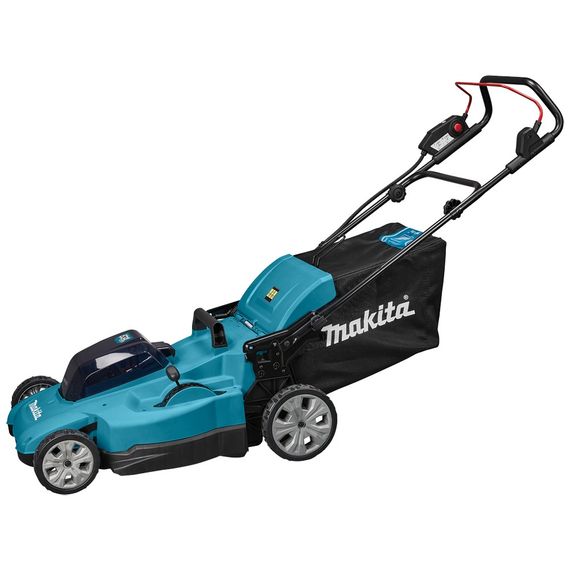 Газонокосарка акумуляторна Makita DLM538CT2 (53 см, 20-100 мм, 70 л, LXT) | Зображення 2