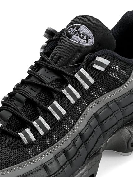 Мужские кроссовки Air Max 95 All Black Grey весна / лето / осень A3860 44 28 см | Зображення 5