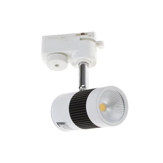 Светильник трековый поворотный LED 421/8W CW WH