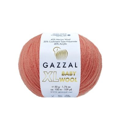 Gazzal BABY WOOL XL No 819 пряжа для в'язання Gazzal