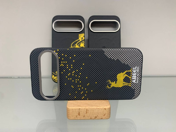 Google Pixel 9Pro XL Abeel Yellow чохол Протиударний