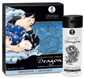 Збуджуючий крем Shunga Dragon Sensitive, 60 мл