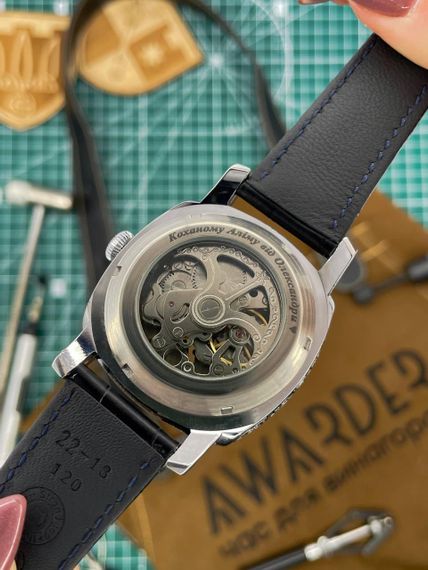 Чоловічий годинник Awarder 021 Де би не був Silver-Black Модель :1202-0139 | Зображення 3