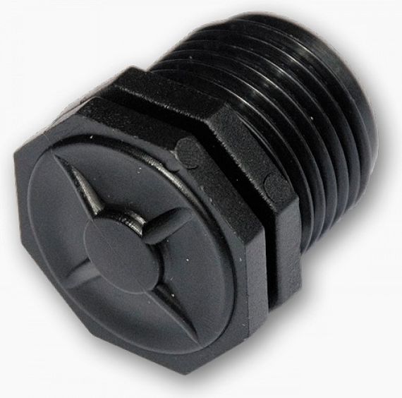 Заглушка Bradas із зовнішньою різьбою 1/2" 25 шт