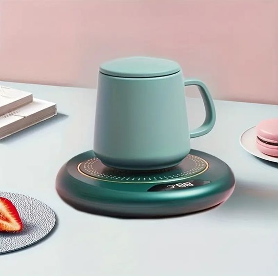 USB-підігрівач для чашки з 3 режимами температури, термостатом | Зображення 4