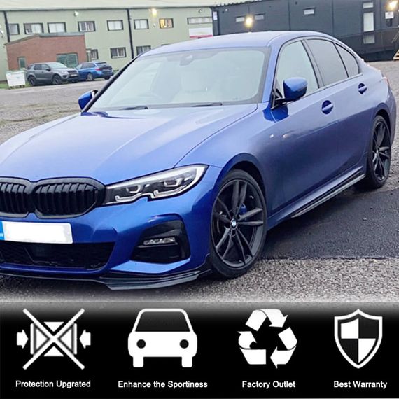 Накладки на пороги V4 (для G20, Карбон) для BMW 3 серия G20/21 2018- гг | Зображення 1