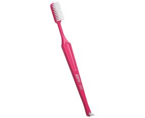 Зубна щітка м’яка paro® toothbrush S43 з монопучковою насадкою, рожева