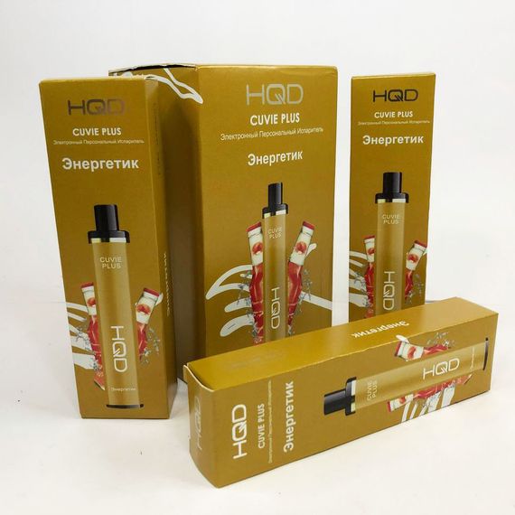 Одноразовая pod-система HQD Cuvie PLUS 1200 puffs. Энергетик | Зображення 1