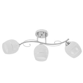 Люстра потолочная в спальню E27 60W CH+WH (LK-589C/3)