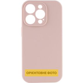 Чохол Silicone Case Full Camera Protective (AA) NO LOGO для Apple iPhone 17 Air (6.5") Рожевий / Pink Sand