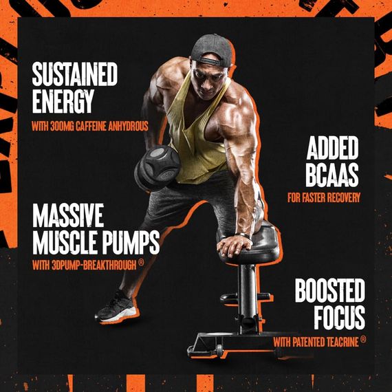 Передтренувальний комплекс Universal Nutrition Animal Primal Pre-Workout 507,5 г Fruit Punch | Зображення 2
