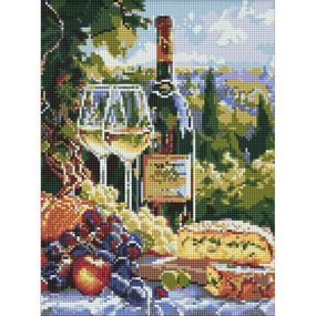 Алмазная мозаика "Вкус шардоне" ©art_selena_ua AMO20188, 30х40 см