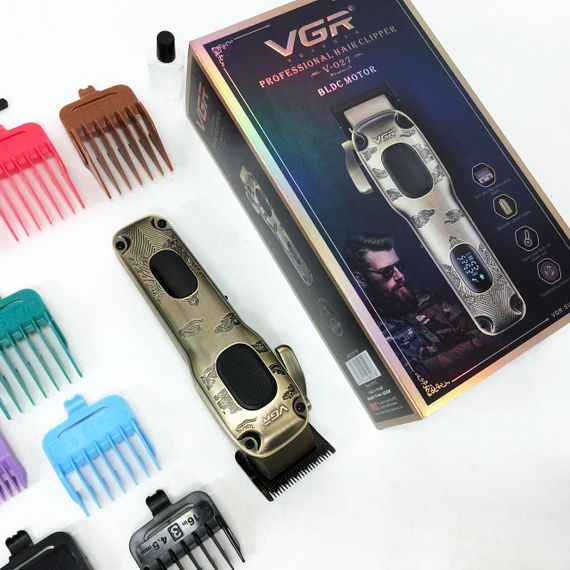 Багатофункціональна акумуляторна машинка для стрижки VGR, Електронна машинка для стрижки OD-49 | Зображення 1