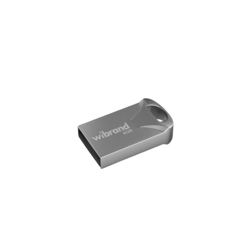 Флешка 4Гб USB 2.0 срібло Hawk Wibrand