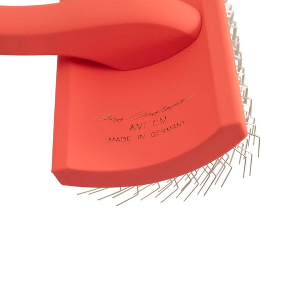 Пухоредка Chris Christensen  для собак та котів  велика G коралова | Зображення 2