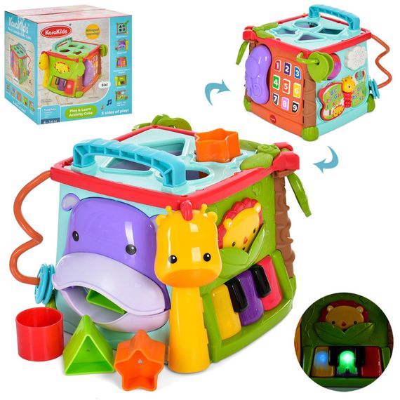 Розвиваючий Сортер KK2697 англійські літери та цифри | Зображення 1