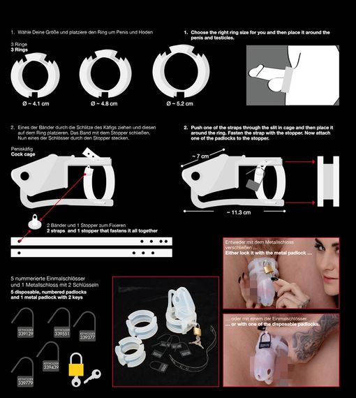 Пояс вірності - Cock Cage Set | Зображення 6