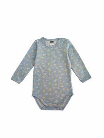 Дитяче боді для новонародженої дівчинки Green Cotton 68 см Блакитний (25111222)