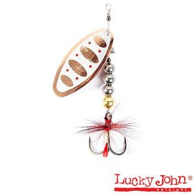 Блесна вращающаяся Lucky John Лаки Джон SHELT BLADE Tungsten Body 04 20.0г 007