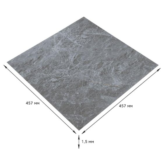 Самоклеюча LVT плитка 457х457х1.5мм (D) SW-00002458 | Зображення 1