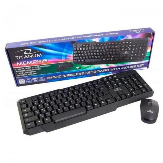 Комплект Esperanza Titanum Memphis TK108UA Black (TK108UA) | Зображення 5