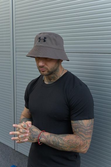 Панама бавовняна базова Under Armour коричнева (1484520391) | Зображення 2