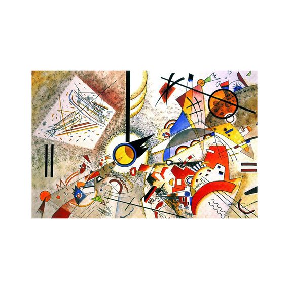 Пазл Piatnik Гамірна акварель Василь Кандинський, 1000 елементів (PT-539640) | Зображення 1