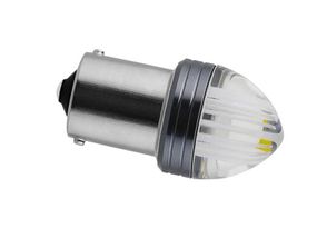 Світлодіодна лампа StarLight T25 9 діодів 2835SMD BA15S 12V White прозора лінза