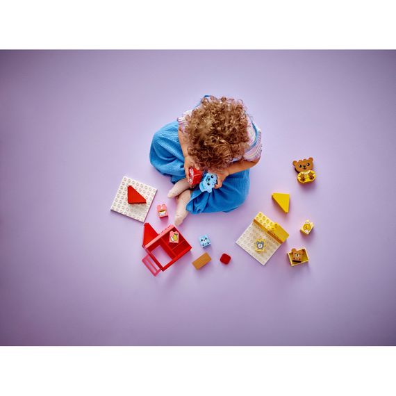 Конструктор LEGO DUPLO My First Повсякденні процедури: Час вечері й сну 28 деталей (10414) | Зображення 6