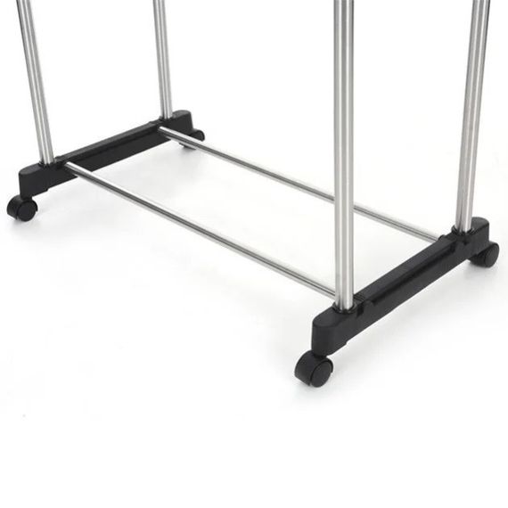 Телескопическая стойка-вешалка для одежды - Double Pole Clothes Horse | Зображення 3