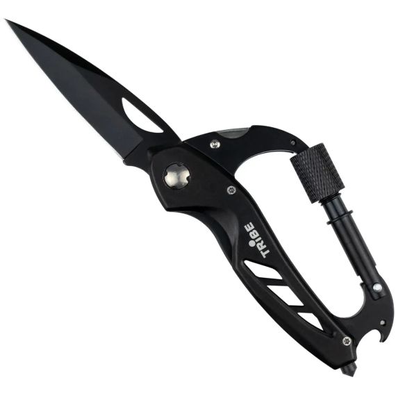 Універсальний EDC-ніж Tribe Carabiner Knife для прихованого носіння - компактний мультифункціональний ніж-брелок