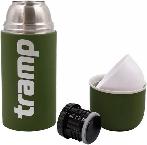 Термос Tramp Soft Touch 0.75l Khaki | Зображення 1