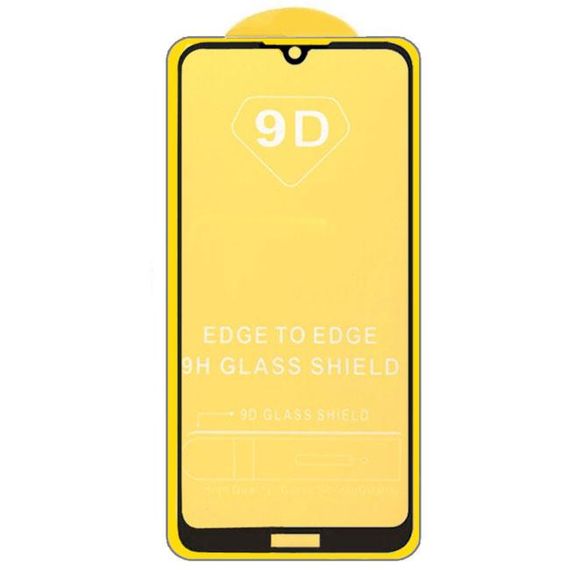 Защитное стекло Full Glue для телефона Huawei Y5 2019 - Black