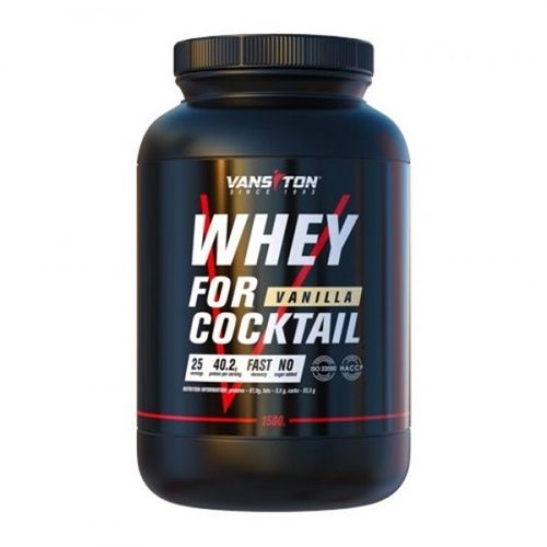 Протеїн Vansiton Whey For Coctail 1500 g /25 servings/ Vanilla