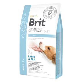 Корм-дієта Brit VD Obesity Dog для зниження маси тіла у собак 2 кг