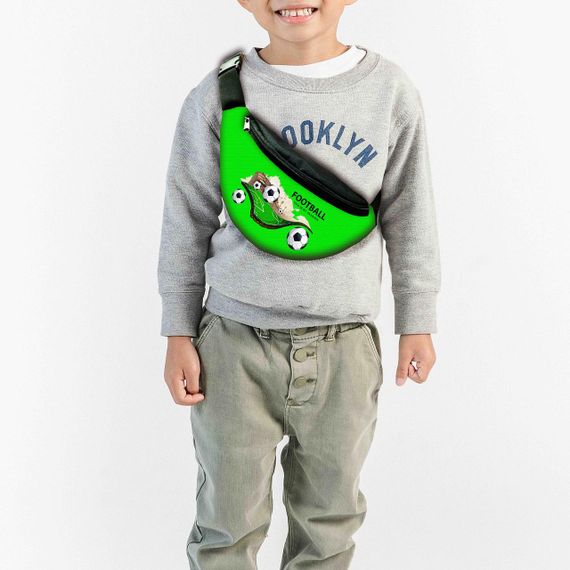 Набор детский Футбол рюкзак 36х27см сумка-бананка,кружка с принтом для мальчика (01604) | Зображення 2