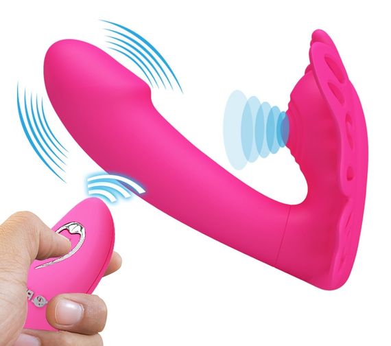 Мультифункціональний вібростимулятор на пульті управління Pretty Love Katherine Magenta, BI-014849W-1 sexstyle | Зображення 2