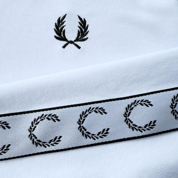 Костюм Fred Perry світшот білий чорні штани  + 2 пари шкарпеток у подарунок | Зображення 5