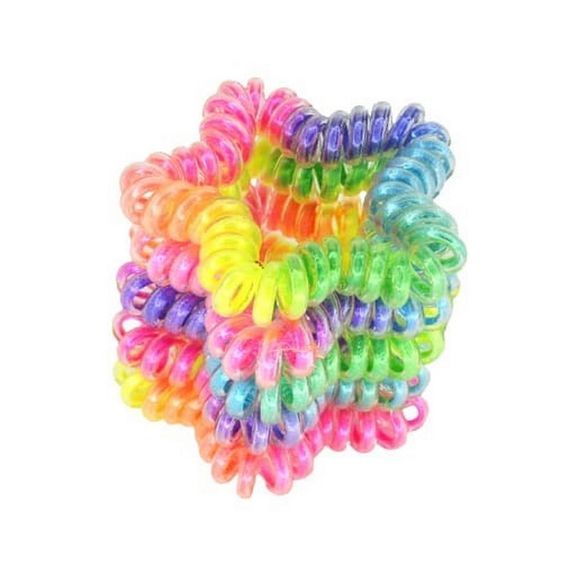 Резинка-пружинка для волос "Звездочка" 0308-865, 10 штук