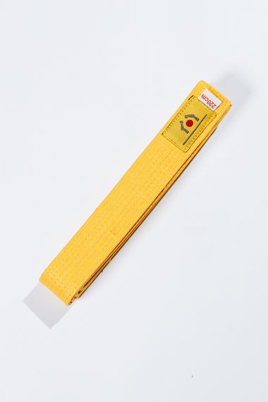 Жовтий пояс для дзюдо ТМ BUDOGI, серія ADVANCED, довжина 240 см