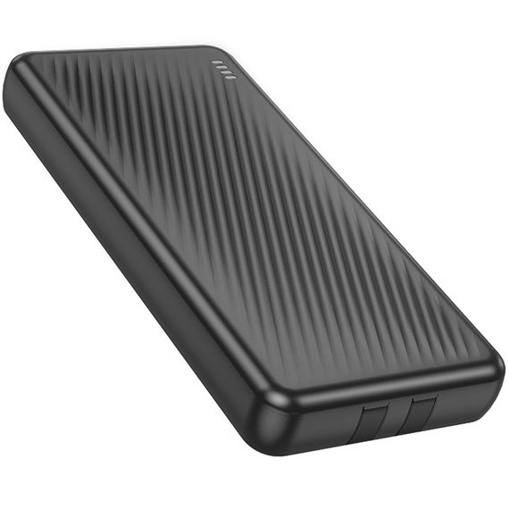 Портативний ЗП Power Bank Borofone BJ57 Graceful 22.5W+PD20W with cable 10000 mAh Black | Зображення 3