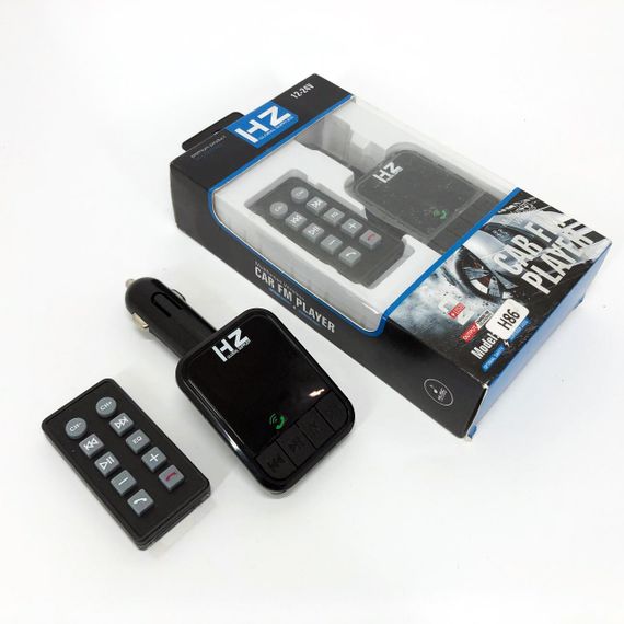 Фм у прикурювач для флешки H86BT, Авто-трансмітер з функцією Bluetooth, Автомобільний бл фм EU-47