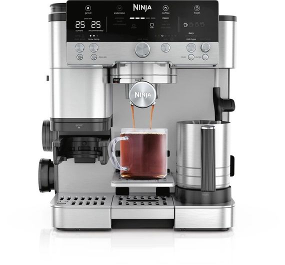 Кавоварка рожкова NINJA Luxe Cafe Essential ES601EU 1650 Вт срібляста | Зображення 2