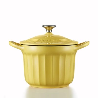 Гусятниця Buydeem CP541 Mellow Yellow чавунна емальована 1.8 л (CP541-MY) | Зображення 8