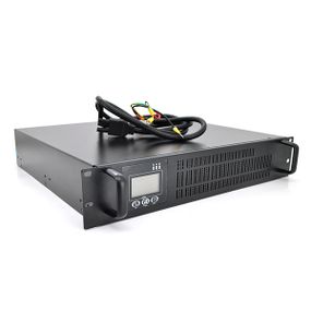 Інвертор з правильною синусоїдою ONLINE Ritar RT-2KL-LCD, RACK 2000VA (1800Вт), 72В, під зовнішній АКБ,  (610*605*220) 13,1 кг (480*420*90)