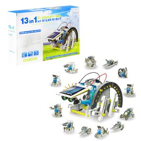 Электронный конструктор робот Solar Robot Original 13 в 1 на солнечных батареях