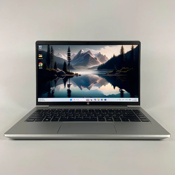 Ультрабук Б-класс HP ProBook 445 G8 / 14" (1920x1080) IPS / AMD Ryzen 5 5600U (6 (12) ядер по 2.3 - 4.2 GHz) / 16 GB DDR4 / 256 GB SSD / AMD Radeon Vega 7 Graphics / WebCam / TouchID б/у + Подарок Беспроводная мышь / USB | Зображення 1