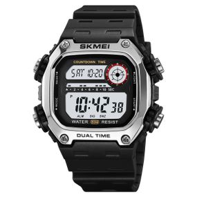 Спортивний чоловічий годинник Skmei 2126SIBK Silver-Black