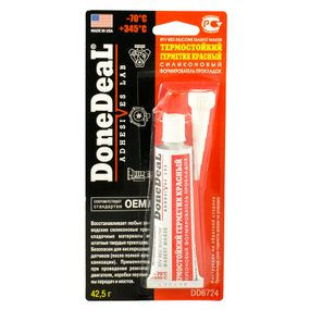 Формувальник прокладок DONE DEAL термостійкий червоний силіконовий 42,5 г DD6724