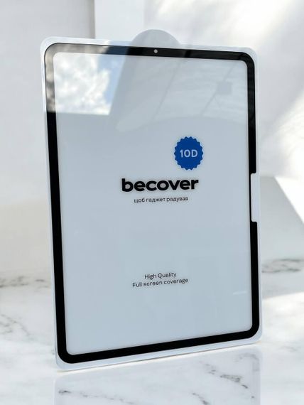 Захисне скло BeCover 10D для планшета Apple iPad Pro 11" M5 2025 (A3357 / A3358 / A3359) - Black | Зображення 1